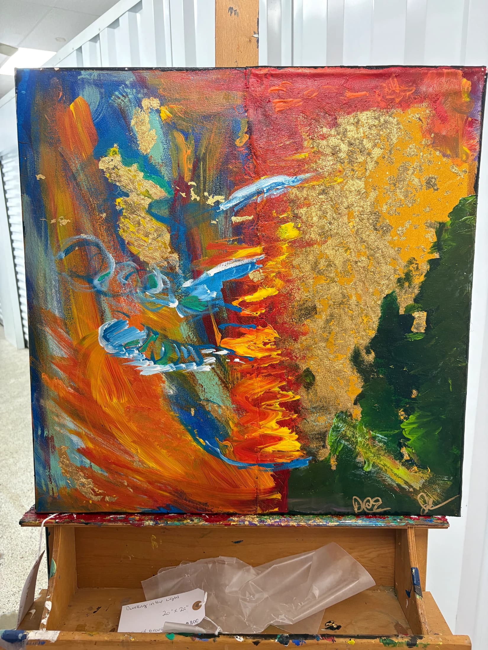 Fire Shower, an original work by Darrin Cathorall Embrey.